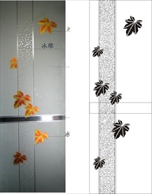 门玻 工艺玻璃菲林