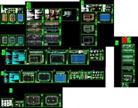 快递公司厂房整套施工图纸
