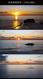 黄昏海水涨潮延时摄影镜头108