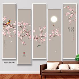 手绘新中式 花鸟画 工笔画