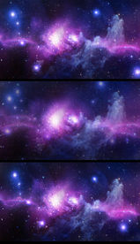 唯美宇宙星系视频背景素材