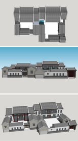 北方传统民居大院