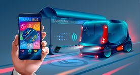 矢量智能公交车总线概念设计图