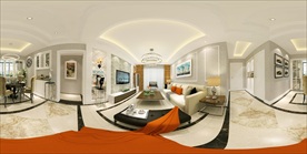 现代简约风格室内设计  客简欧