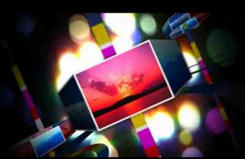 炫彩光晕视频模板