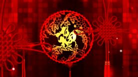 中国结 喜庆福字灯笼