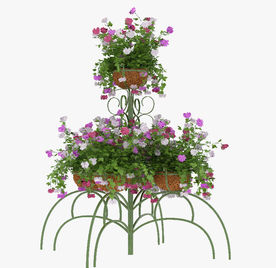 铁艺欧式户外花艺模型