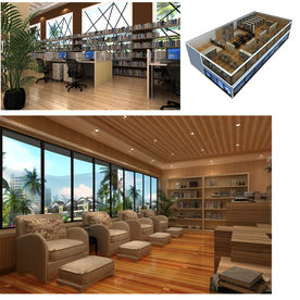 毕业设计书吧施工图效果图