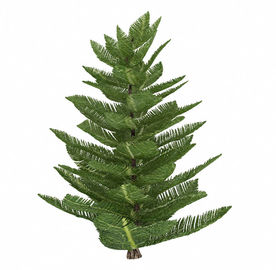 室外长青植物模型