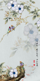 珠宝花鸟玄关