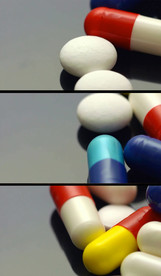 医疗药品特写视频素材