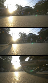 越南街头低拍视频素材