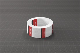 快递胶带打包标志效果图