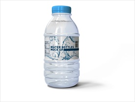 实用饮用水瓶子样机效果图