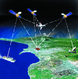 北斗星卫星应用图