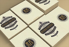 高档奢华欧式文艺艺术名片