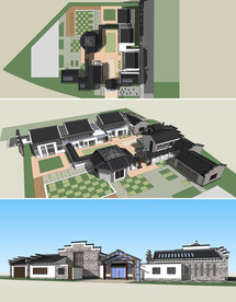 闽南风格游客中心