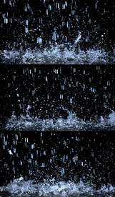 水花飘溅通道背景视频素材