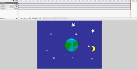 月亮绕地球转6秒可修改