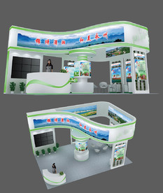 最新实用通用展览展台设计模型