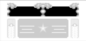 花瓶栏杆精雕浮雕灰度