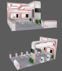 最新实用通用展览展台设计模型