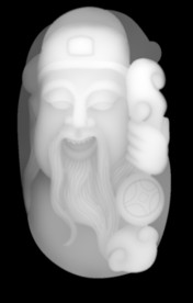 达摩浮雕精雕灰度