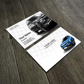 汽车销售装饰名片