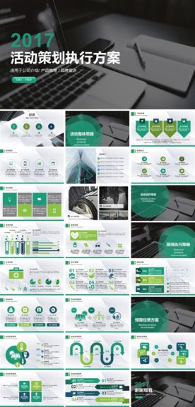 商务活动策划执行方案PPT模板
