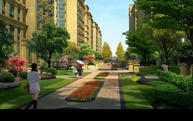 园林景观 住宅景观 园林效果图