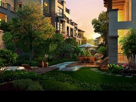 园林景观 住宅景观 园林效果图