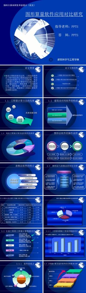 软件应用对比研究PPT模板