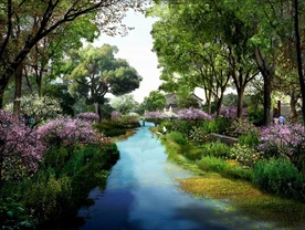 园林景观 住宅景观 园林效果图