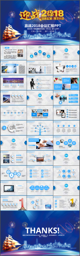 赢战2018年终总结ppt