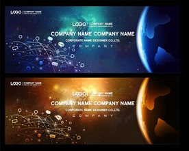 国际化科技背景