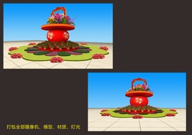 春节景观氛围设计