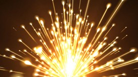 金色粒子 大气颁奖