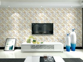 欧式家居 墙纸效果图片