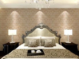 欧式家居 墙纸效果图片