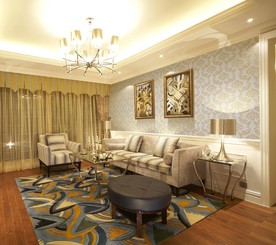 欧式家居 墙纸效果图片