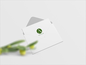 信封卡片展示样机