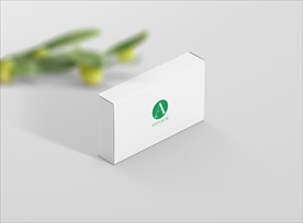 空白包装盒展示