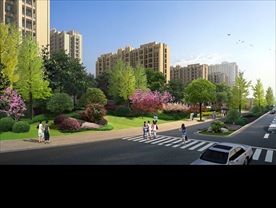 园林景观 住宅景观 园林效果图