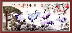 松鹤图