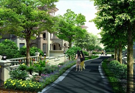 园林景观 住宅景观 园林效果图