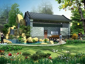 园林景观 住宅景观 园林效果图