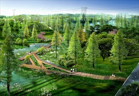 园林景观 住宅景观 园林效果图