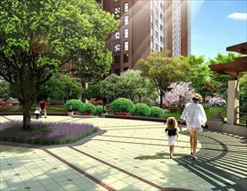 园林景观 住宅景观 园林效果图