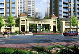 园林景观 住宅景观 园林效果图