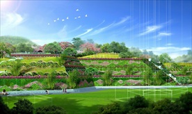 园林景观 住宅景观 园林效果图